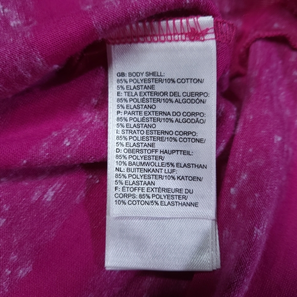 The North Face Breezeback Women's Medium Purple Scoop Neck Striped Tank Top - Picture 6 of 8